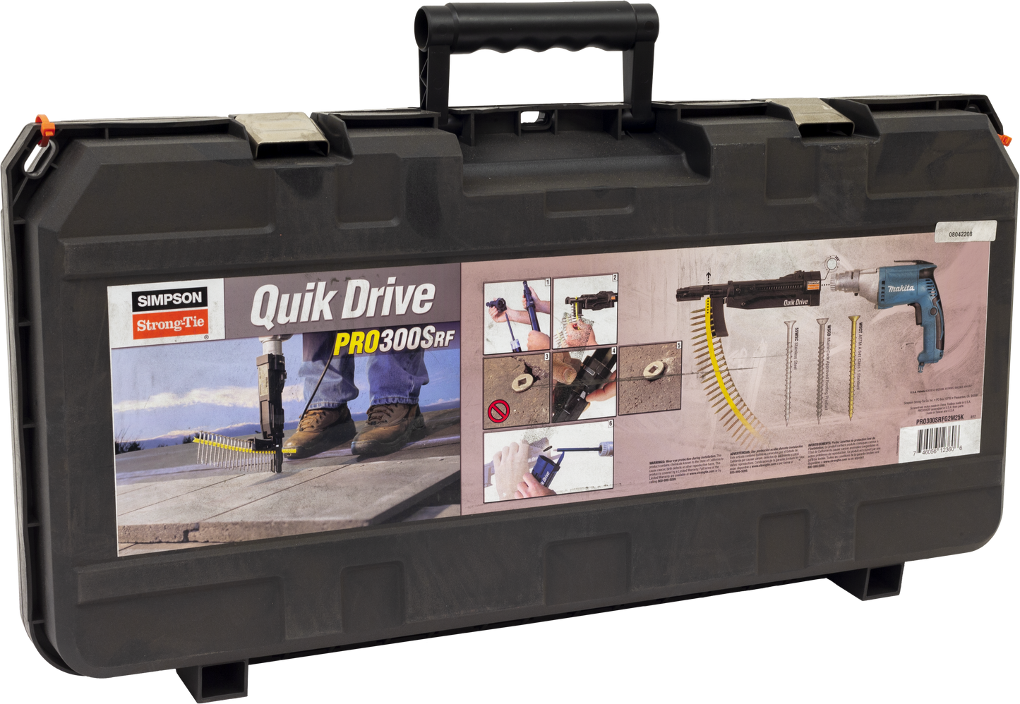 Simpson Strong-Tie PRO300SRFG2M25K Quik Drive® PRO300SRFG2 Roofing Tile System w/ Makita® 2500 RPM Screwdriver Motor