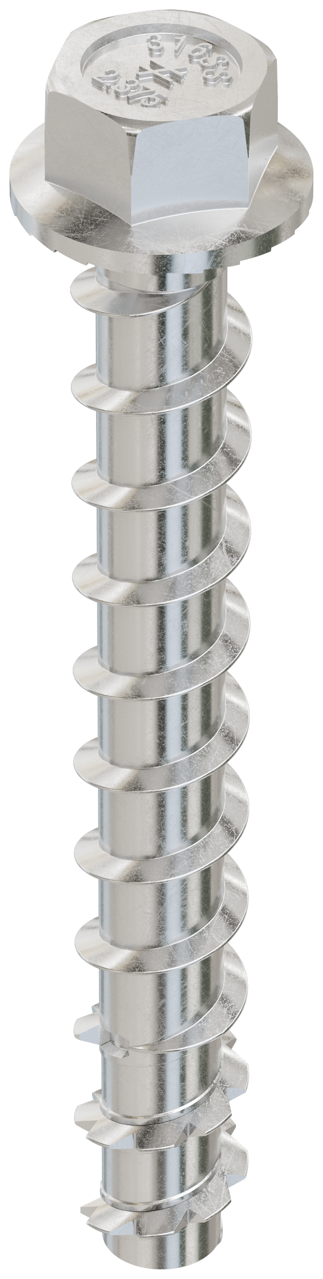 Simpson Strong-Tie THDC25238H6SS Titen HD® 1/4 in. x 2-3/8 in. Type 316 Stainless-Steel Heavy-Duty Screw Anchor (50-Qty) (Pack of 490)