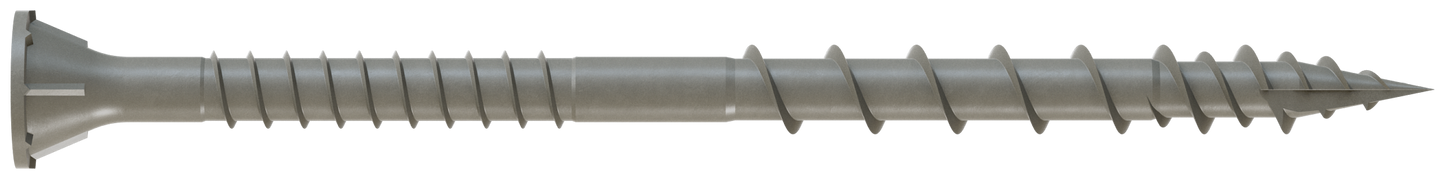Simpson Strong-Tie DSVG3S Deck-Drive™ DSV WOOD Screw (Collated) — #10 x 3 in. T25 6-Lobe, Gray (1000-Qty) (Pack of 100)