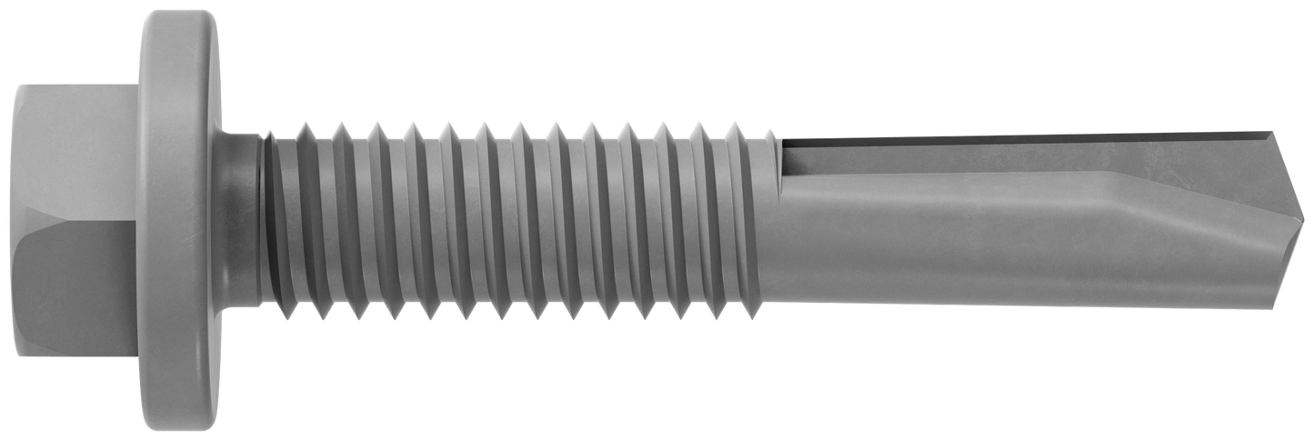 Simpson Strong-Tie XMQ114S1224 Strong-Drive® XM MEDIUM-HEAD METAL Screw (Collated) — #12 x 1-1/4 in. 5/16 Hex (1500-Qty) (Pack of 100)