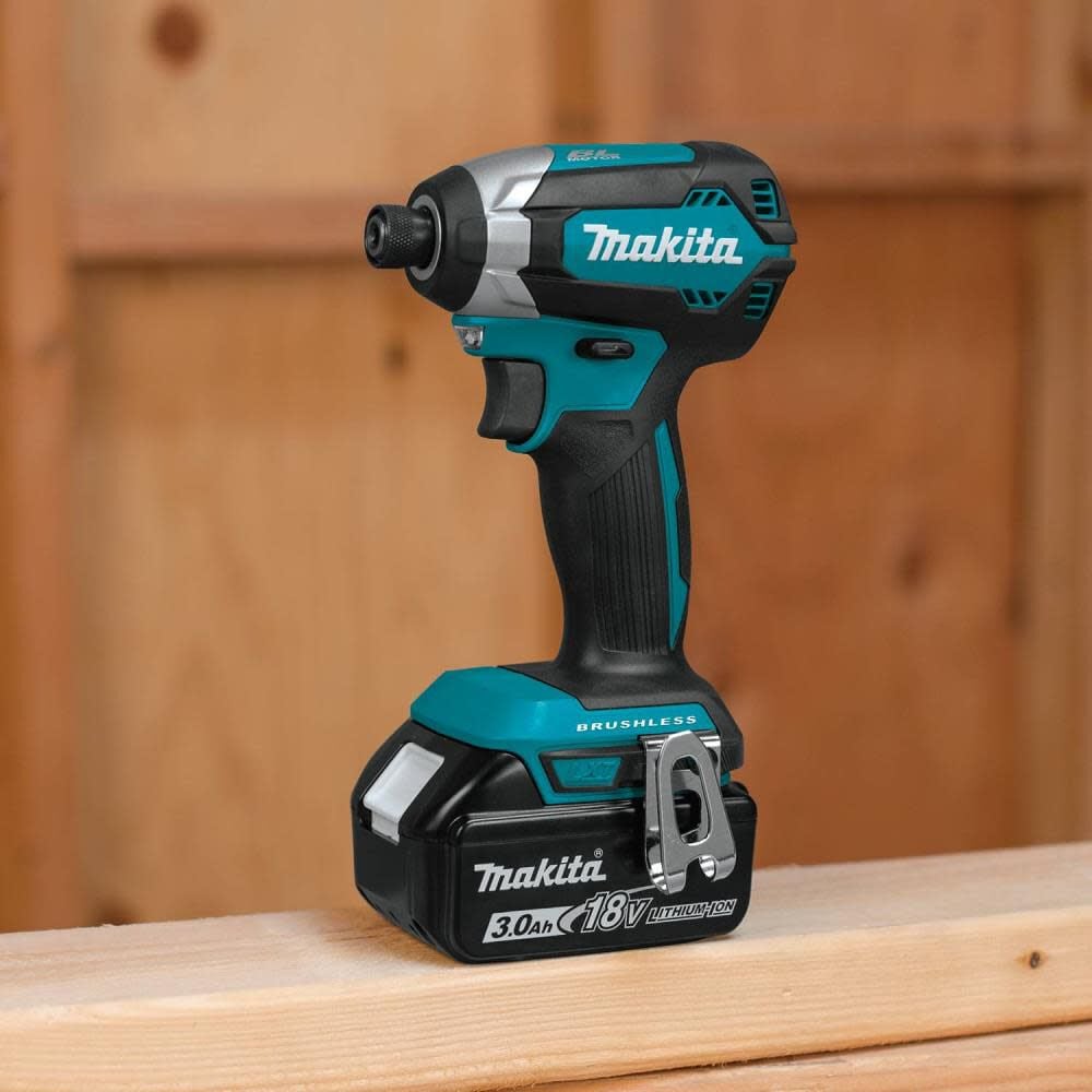 Makita XDT131X2 18V LXT® Lithium-Ion Brushless Cordless 2 Pc. Combo Kit, XDT13Z, DML186W, bag (3.0Ah)