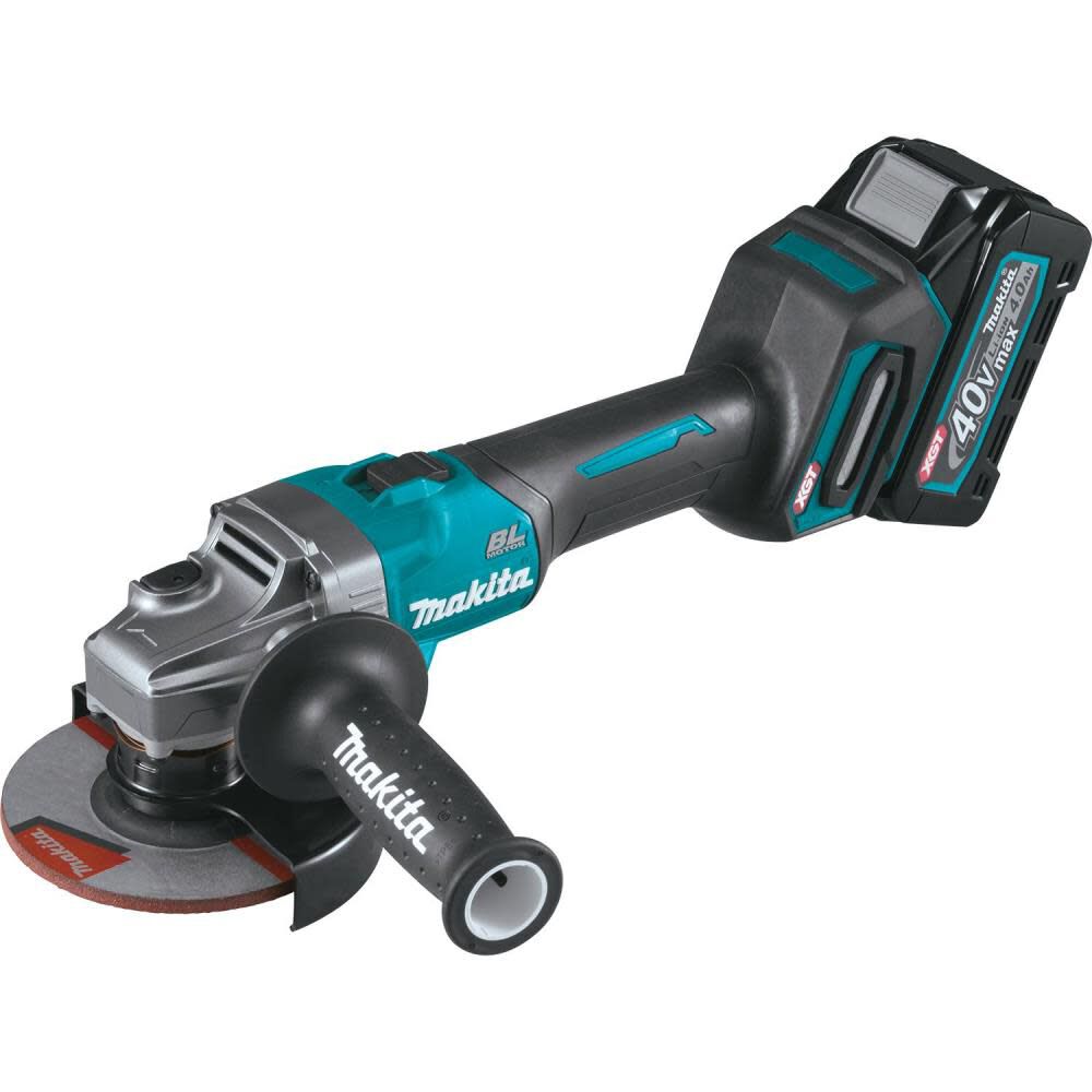 Makita GAG01M1 40V Max XGT GAG01M1 Brushless Cordless 4‐1/2” / 5" Angle Grinder Kit