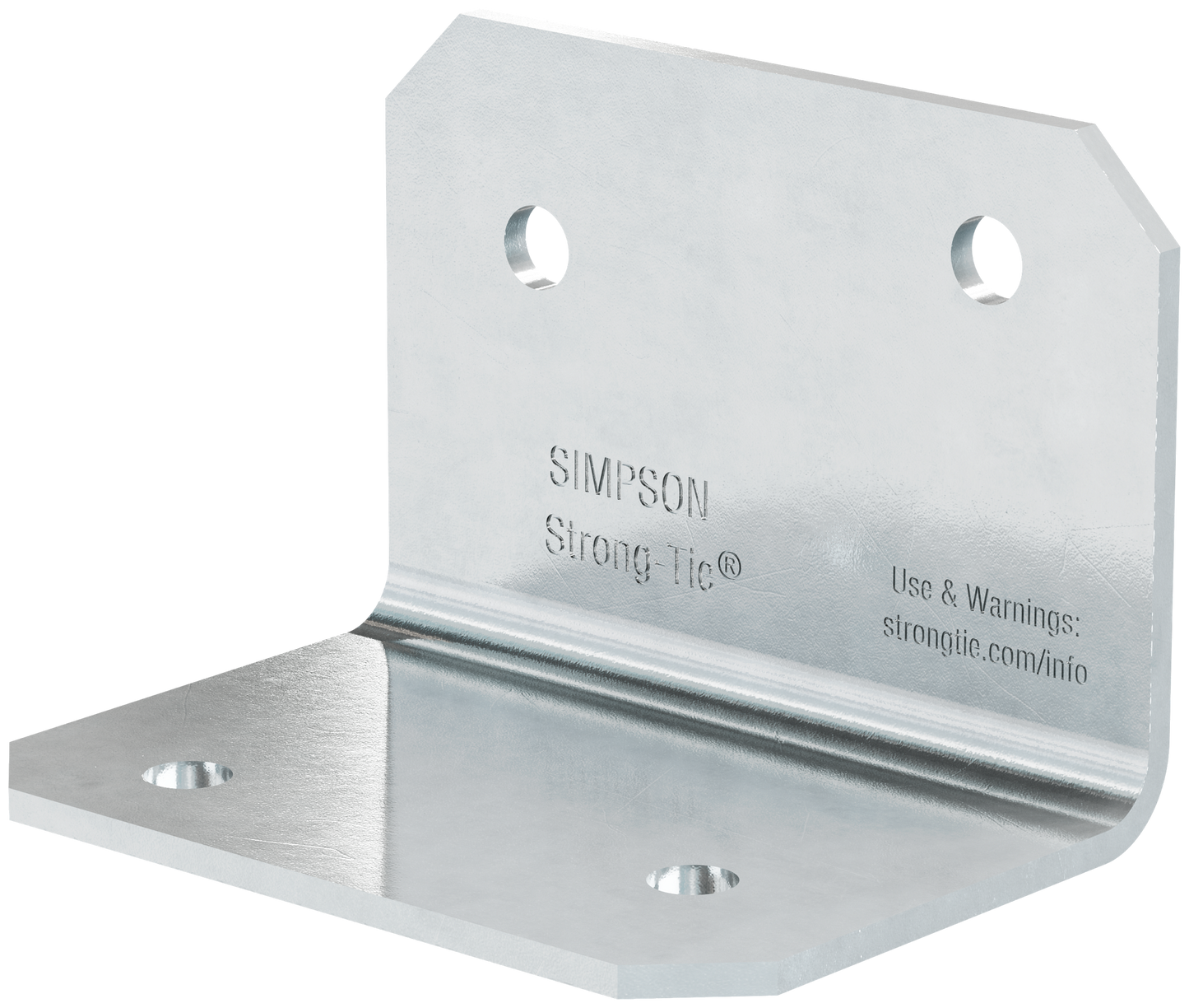 Simpson Strong-Tie ML23SS ML 2 in. x 3 in. 12-Gauge Stainless-Steel Medium L Angle