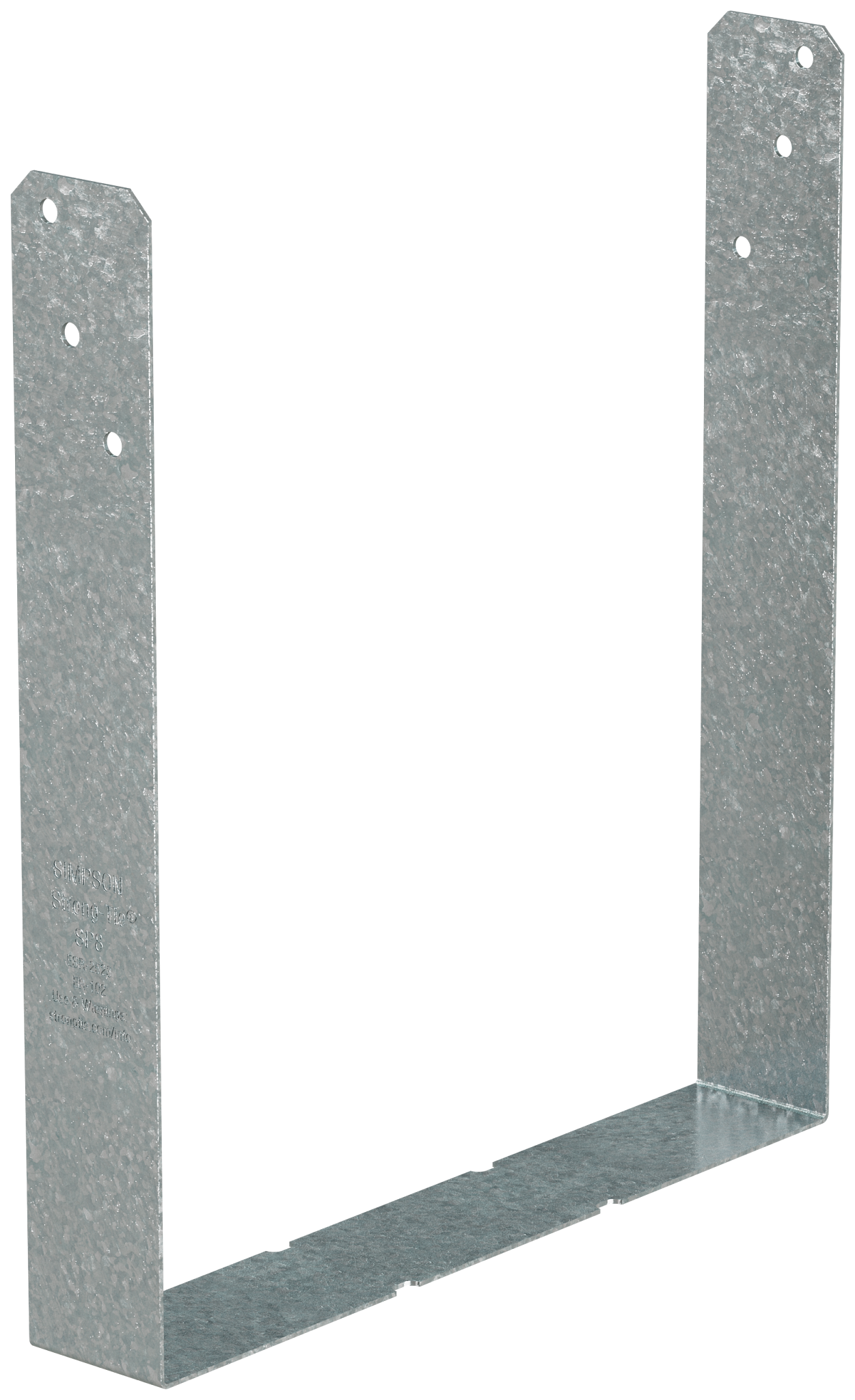 Simpson Strong-Tie SP8 SP 7-5/16 in. x 8-5/16 in. Galvanized Stud Plate Tie