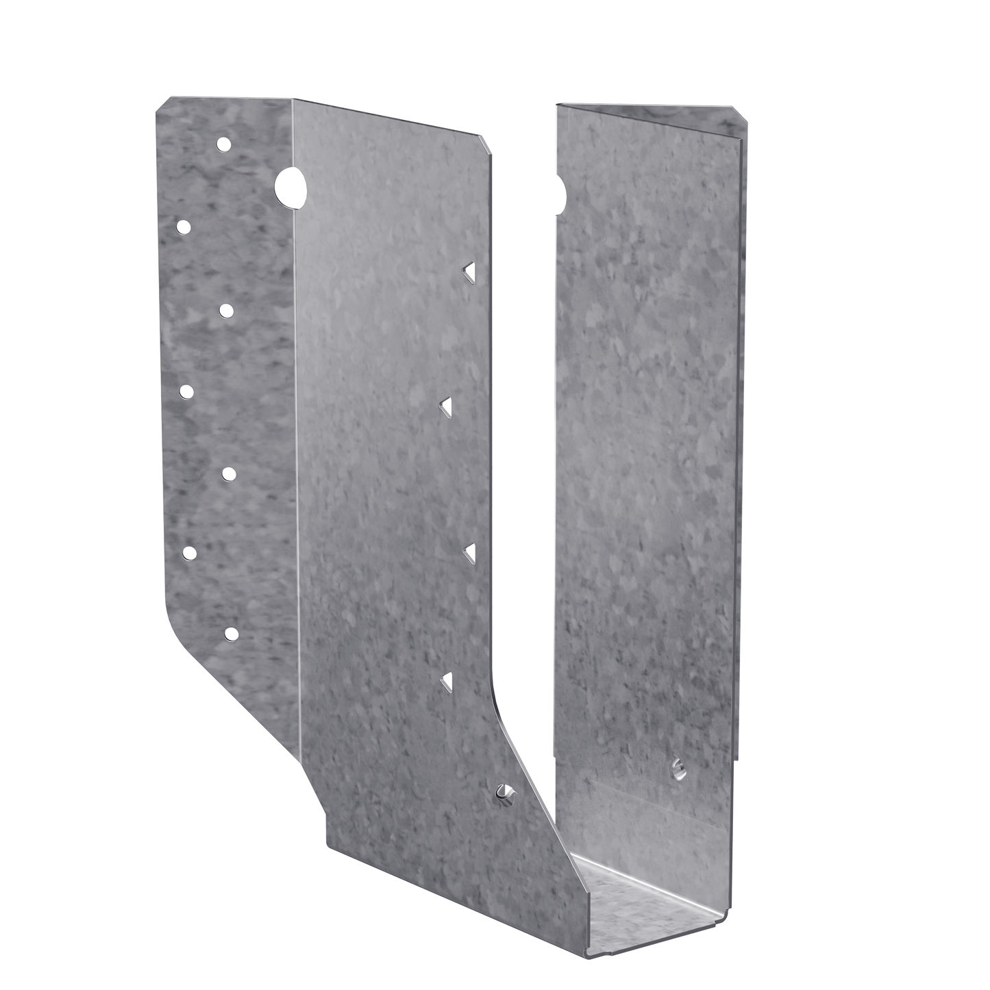 Simpson Strong-Tie SUR2.06/9 SUR Galvanized Joist Hanger for 2 in. x 9-1/2 in. Engineered Wood, Skewed Right
