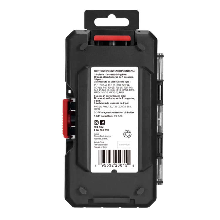 SKIL SDB7017 47 pc. Screwdriving Bit Kit