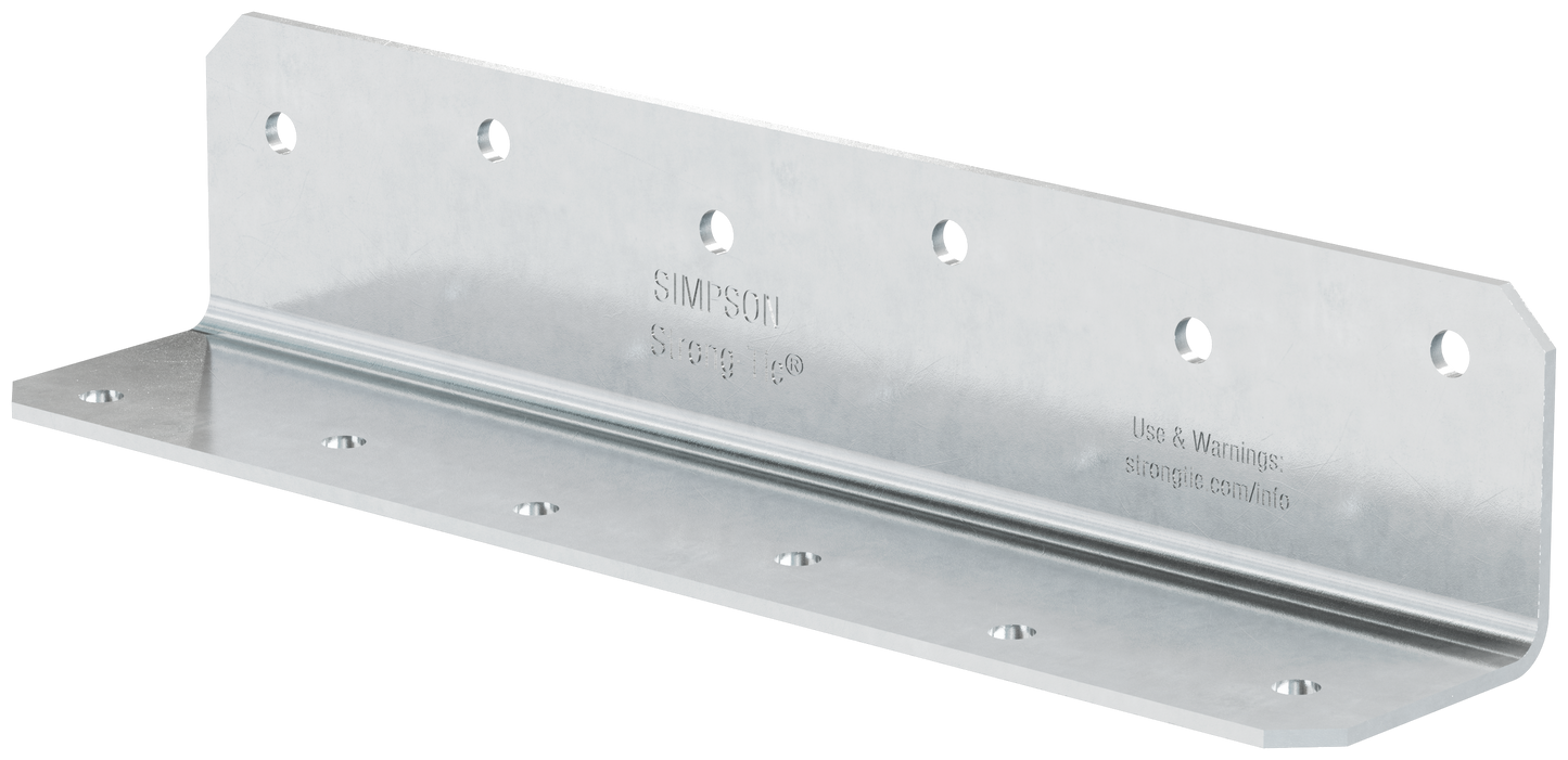 Simpson Strong-Tie ML210SS ML 2 in. x 10 in. 12-Gauge Stainless-Steel Medium L Angle