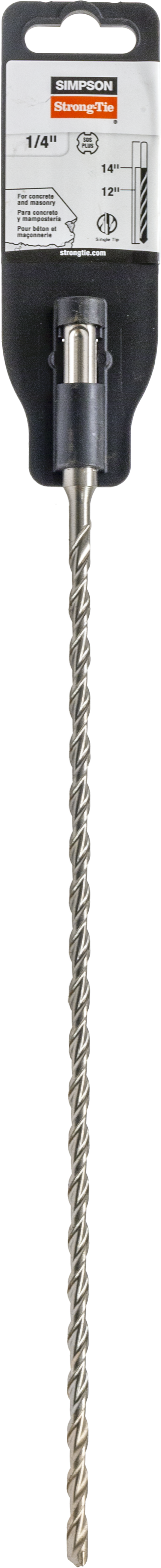 Simpson Strong-Tie MDPL02514 1/4 in. x 14 in. SDS-plus® Shank Drill Bit (Pack of 80)