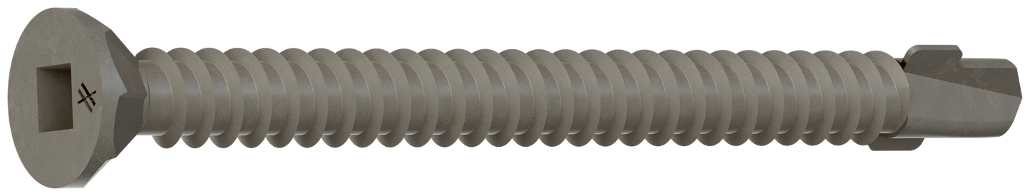 Simpson Strong-Tie CBSDQ214S CBSDQ Sheathing-to-CFS Screw (Collated) — #10 x 2-1/4 in. #2 Square Undersized (1000-Qty) (Pack of 100)