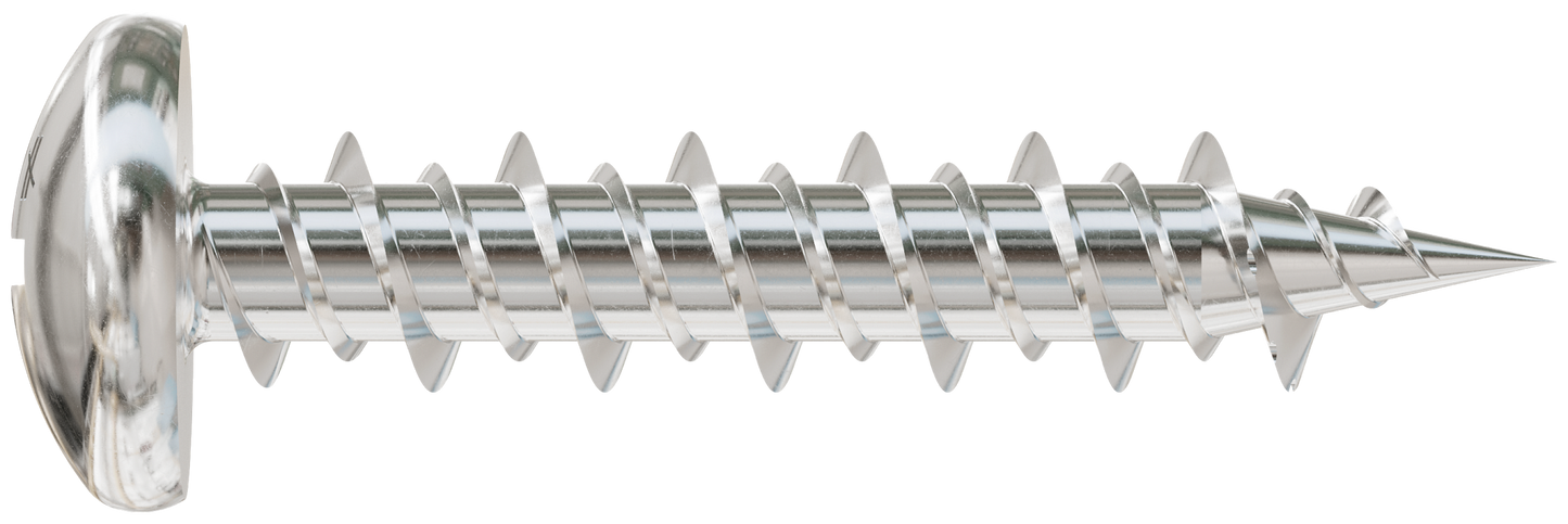 Simpson Strong-Tie T10J100PXM Marine Screw, Pan Head — #10 x 1 in. #2 Phillips Drive, Type 316 (1000-Qty)