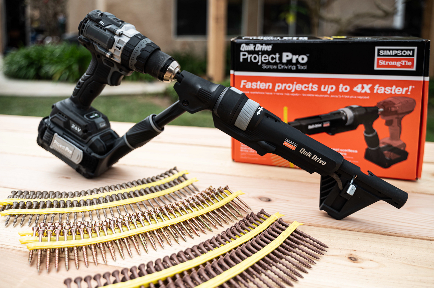 Simpson Strong-Tie QDPROJECTPRO Quik Drive® Project Pro™ Screw Driving Tool (Pack of 3)