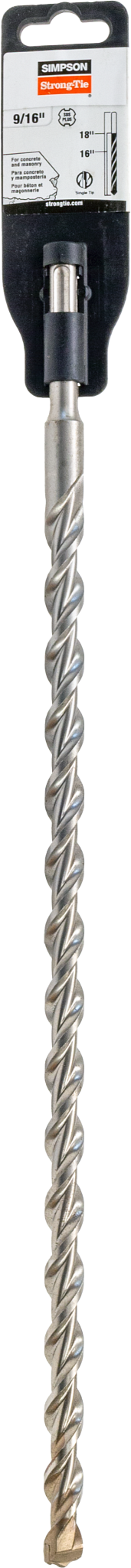 Simpson Strong-Tie MDPL05618 9/16 in. x 18 in. SDS-plus® Shank Drill Bit