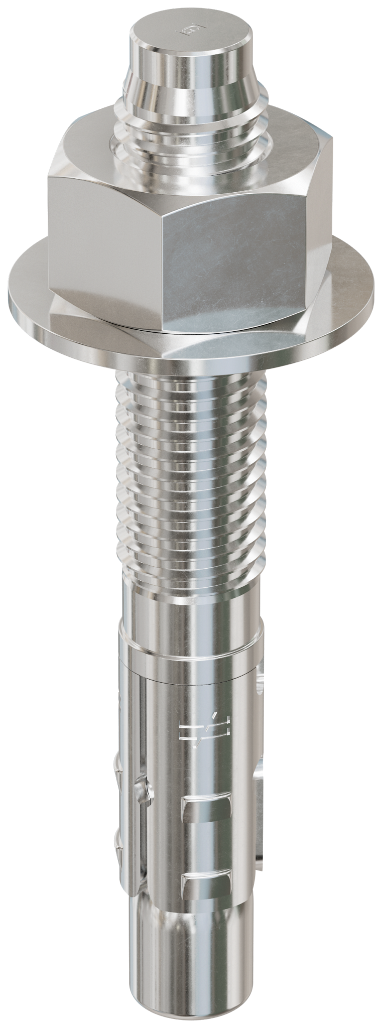 Simpson Strong-Tie STB2-624124SS Strong-Bolt® 2 — 5/8 in. x 4-1/2 in. Type 304 Stainless-Steel Wedge Anchor (20-Qty) (Pack of 4)
