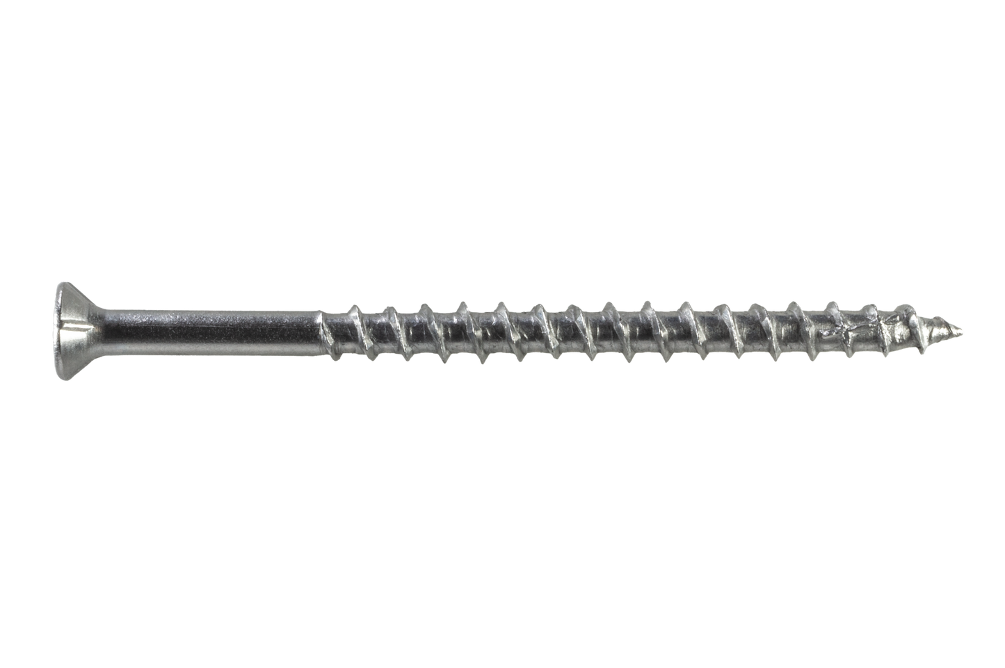 Simpson Strong-Tie S10300WPB Deck-Drive™ DWP WOOD SS Screw — #10 x 3 in. T-25, Flat Head, Type 305 (1750-Qty)
