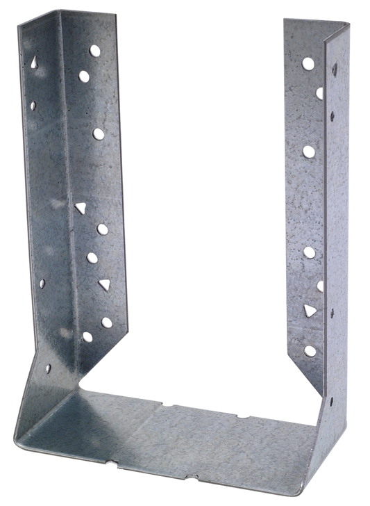 Simpson Strong-Tie HUC610 HUC Galvanized Face-Mount Concealed-Flange Joist Hanger for 6x10