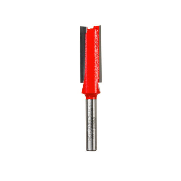 Freud 008925022619 1/2" (dia.) Double Flute Straight Bit with 1/4" shank, 2-3/4" overall length