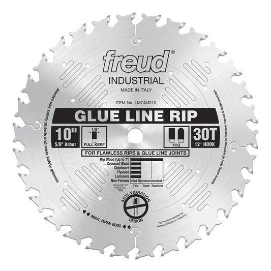 Freud 008925031437 10" x 30T Glue Line Ripping Blade