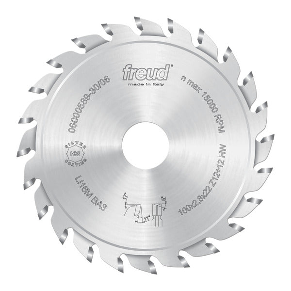 Freud 008925041696 120mm x 12+12T Split Scoring