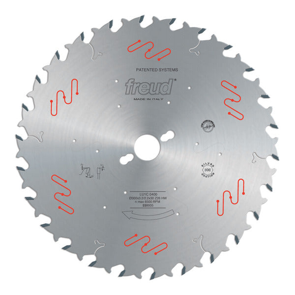 Freud 008925050476 300mm x 26T Carbide Tipped Blade to Cut Solid Wood