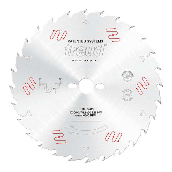 Freud 008925050742 300mm x 28T Thin Kerf Carbide Tipped Blade to Cut Solid Wood