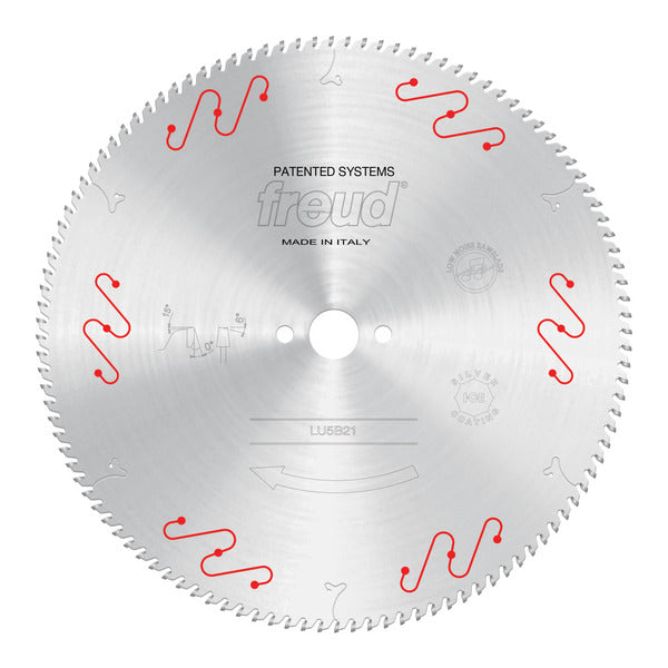 Freud 008925053026 380mm x 112T Thin to Medium Aluminum & Non Ferrous Blades with Mechanical Clamping