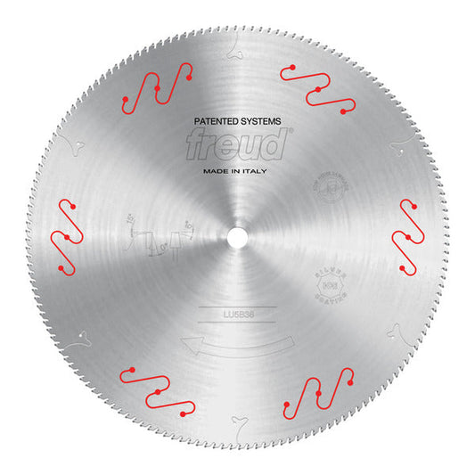 Freud 008925064435 600mm x 156T Thin to Medium Aluminum & Non Ferrous Blades with Mechanical Clamping