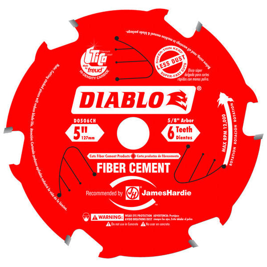 Diablo 008925081593 5 in. x 6 Tooth Circular Saw Blade