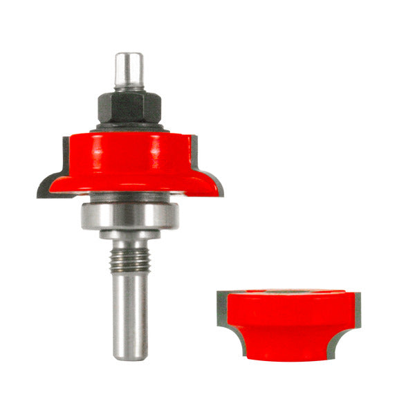 Freud 008925087373 1-11/16" (dia.) Premier Adjustable Rail & Stile Bit with 1/2" shank (round over), 3-13/16" overall length