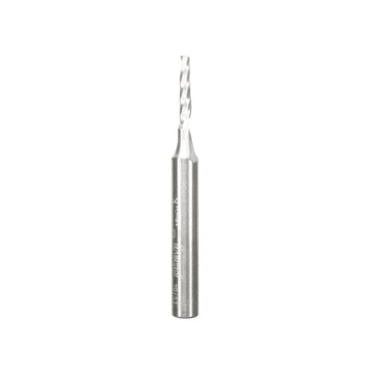 Freud 008925107842 1/8" (Dia.) O-Flute Up Spiral Bit for Hard Plastics with 1/4" Shank