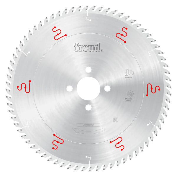 Freud 008925129172 350mm x 72T Panel Sizing blade for Horizontal Beam Saw (Extended Life)