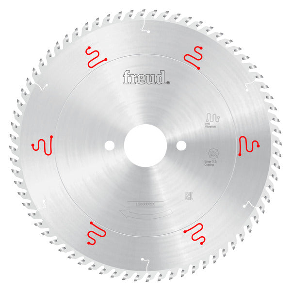 Freud 008925130611 380mm x 72T Panel Sizing blade for Horizontal Beam Saw (Extended Life)
