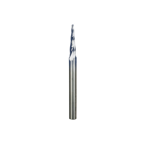 Freud 008925135548 5.4° x 1/16" Tapered Ball Tip -Solid Carbide, 1/4" Shank
