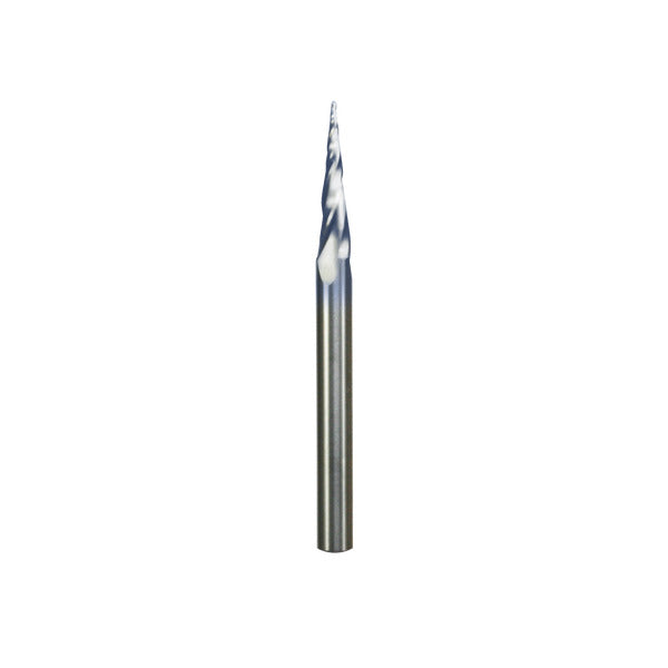 Freud 008925135555 6.2° x 1/32" Tapered Ball Tip Solid Carbide, 1/4" Shank