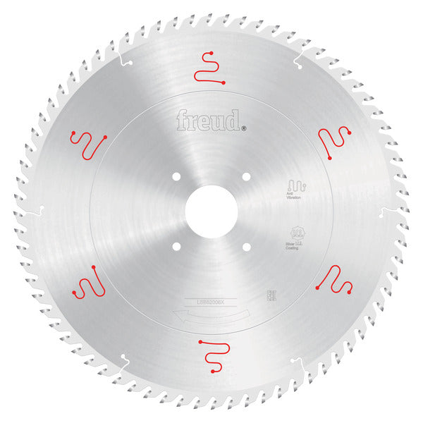 Freud 008925140245 520mm x 72T Panel Sizing blade for Horizontal Beam Saw (Extended Life)