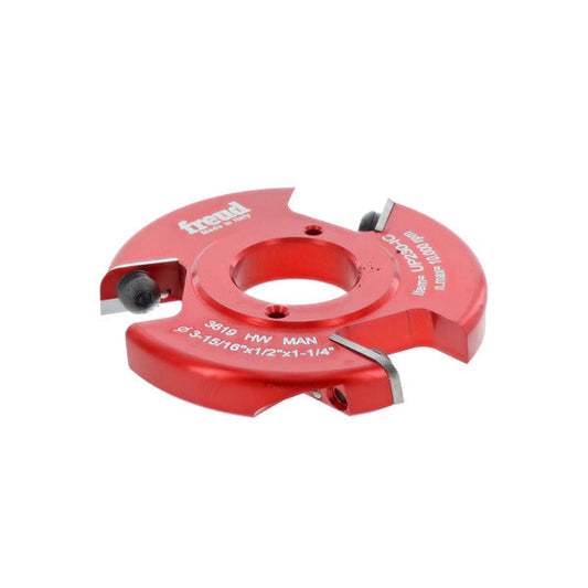 Freud 008925145486 3-15/16" (Dia.) Insert Cutter Backcutter For Double Raised Panels for 3/4" Stock