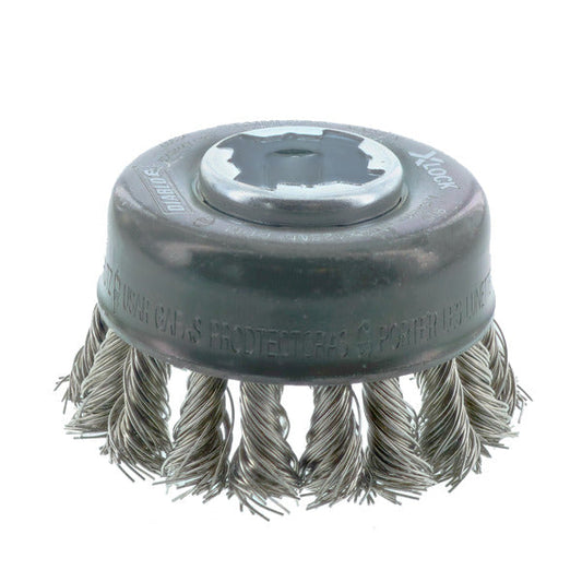 Diablo 008925147404 2-3/4 in. X-LOCK Stainless Steel Knot Cup Brush