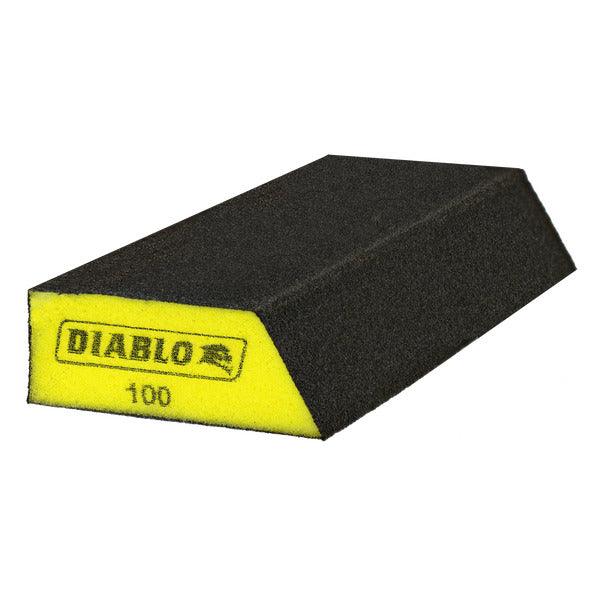Diablo 008925156154 Extended Corner Contact 100-Grit (Fine) Sanding Sponge (2-Pack)