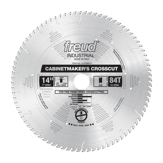 Freud 008925300427 14" x 84T Cabinetmaker’s Crosscut Blade