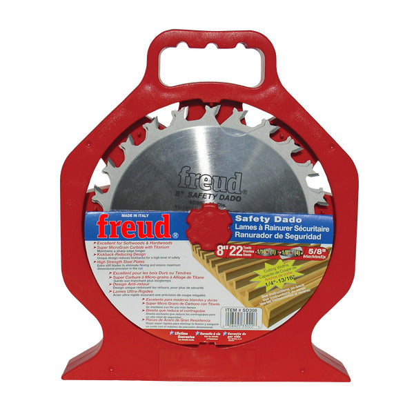 Freud 008925330226 8" x 22T Safety Dado Sets