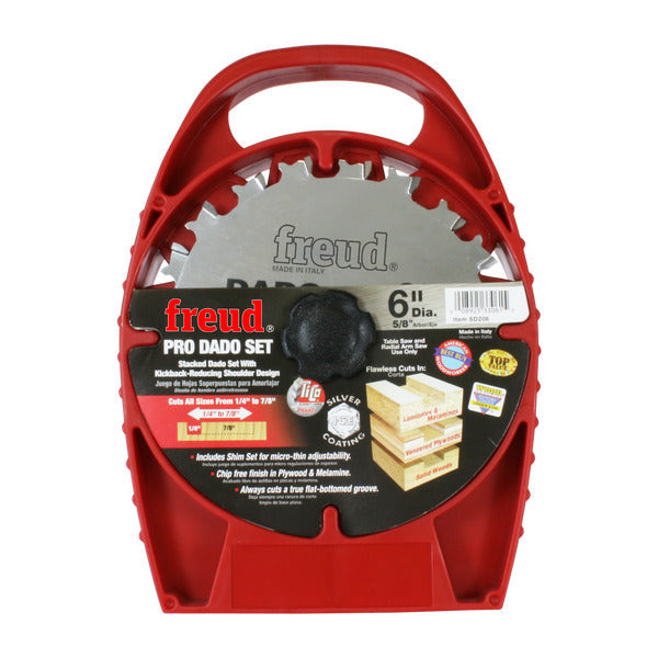 Freud 008925330615 6" x 10T Pro Dado Set