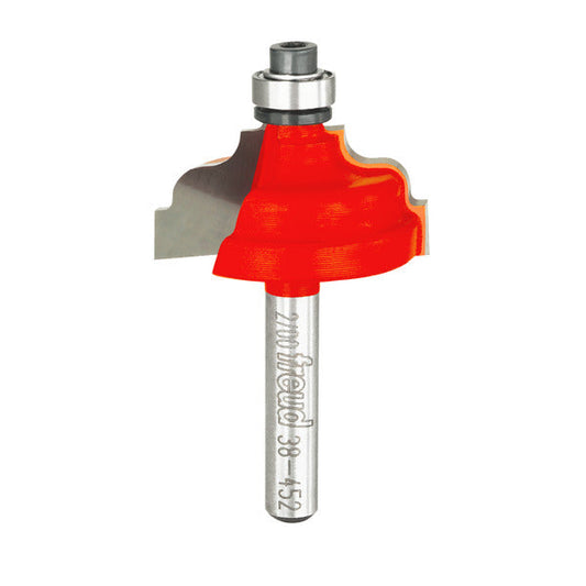 Freud 008925383543 1-1/4" (Dia.) Double Fillet Ogee Bit with 1/4" Shank