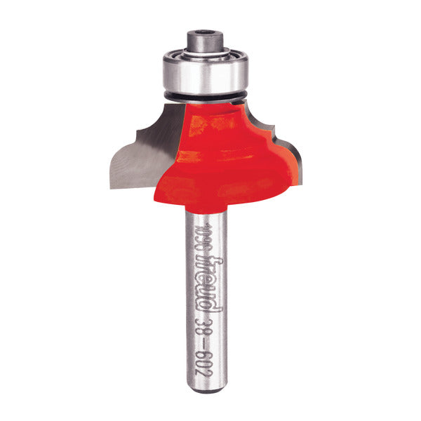 Freud 008925384571 1-1/8" (dia.) Classical Cove & Round Bit with 1/4" shank, 5/32" large radius