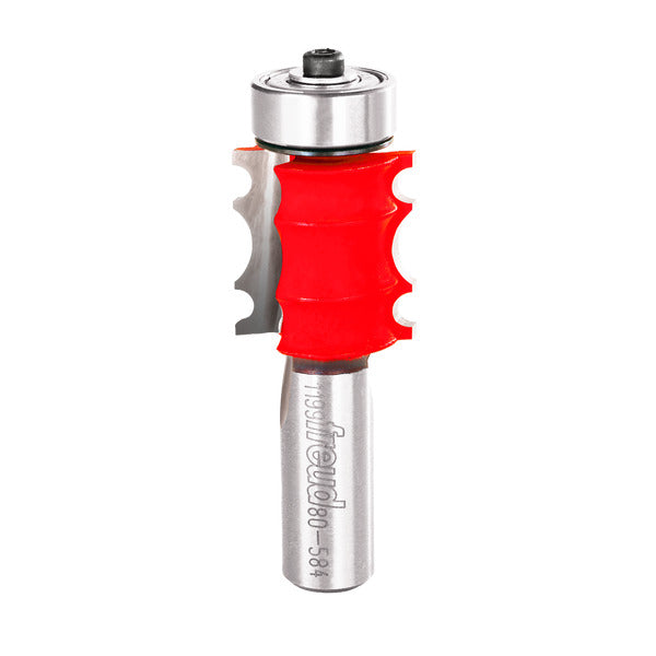 Freud 008925385967 15/16" (dia.) Triple Beading Bit with 1/2" shank, 1/4" large radius