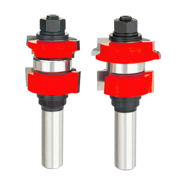 Freud 008925385974 1-17/32" (Dia.) Divided Lite Cabinet Door Bit Set with 1/2" Shank