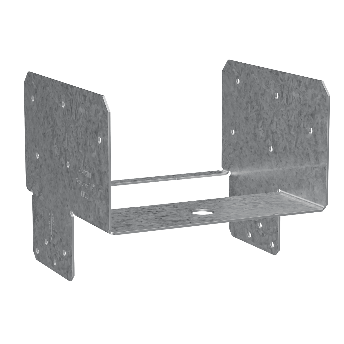 Simpson Strong-Tie EPC6Z EPCZ™ ZMAX® Galvanized End Post Cap for 6x (Pack of 10)