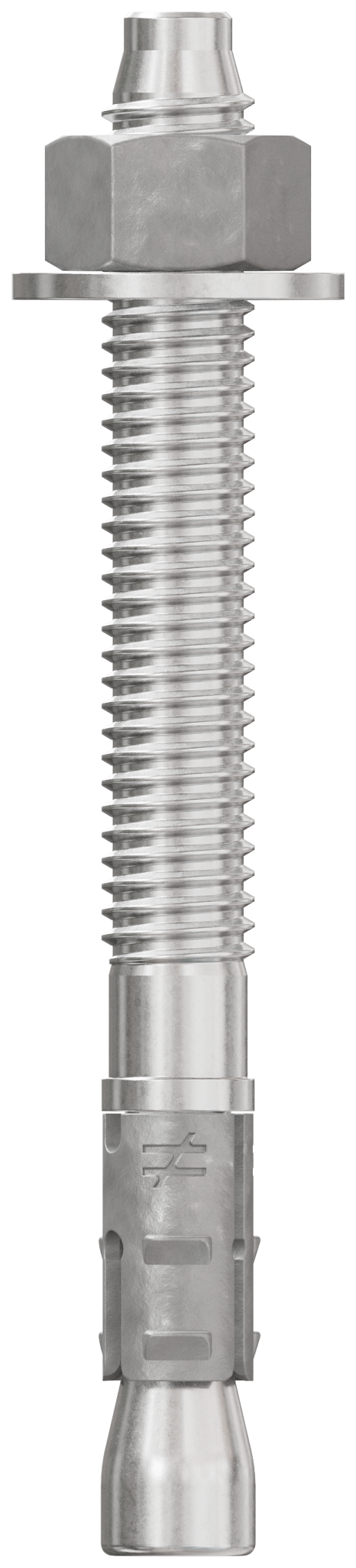 Simpson Strong-Tie STB2-37334S6F50 Strong-Bolt® 2 — 3/8 in. x 3-3/4 in. Type 316 Stainless-Steel Wedge Anchor, Fully Assembled (50-Qty) (Pack of 4)