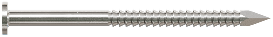 Simpson Strong-Tie S6ACN1 Common Nail, Annular Ring Shank — 2-in. x .120-in. Type 304 Stainless Steel (1 lb.) (Pack of 800)