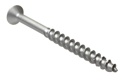 Simpson Strong-Tie TNTS18234TFB Titen Turbo™ — 3/16 in. x 2-3/4 in. 6-Lobe Flat-Head Concrete and Masonry Screw, Silver (1000-Qty)