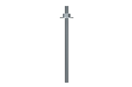 Simpson Strong-Tie RFB#4X10HDG RFB 1/2 in. x 10 in. Hot-Dip Galvanized Retrofit Bolt