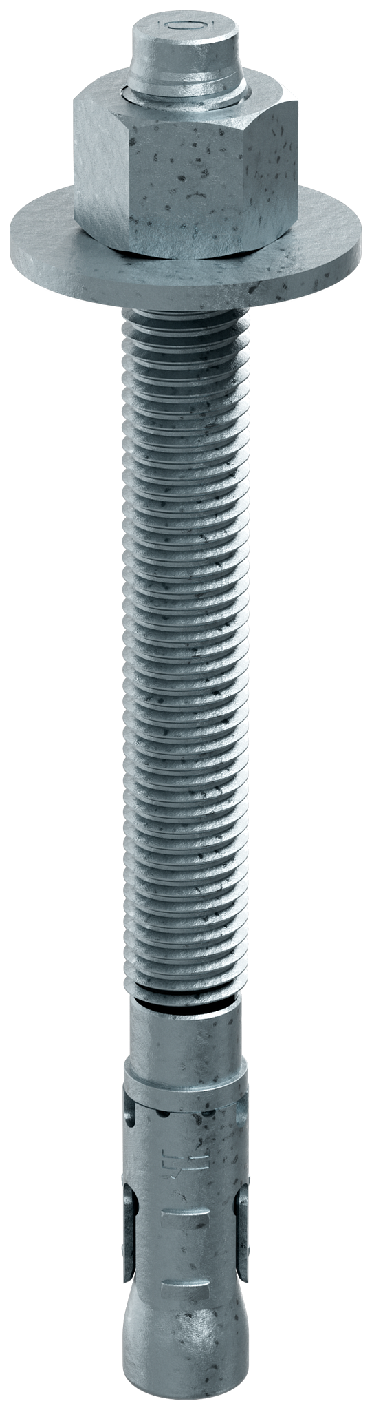 Simpson Strong-Tie STB2-75812MGF8 Strong-Bolt® 2 — 3/4 in. x 8-1/2 in. Mechanically Galvanized Wedge Anchor, Fully Assembled (8-Qty) (Pack of 252)